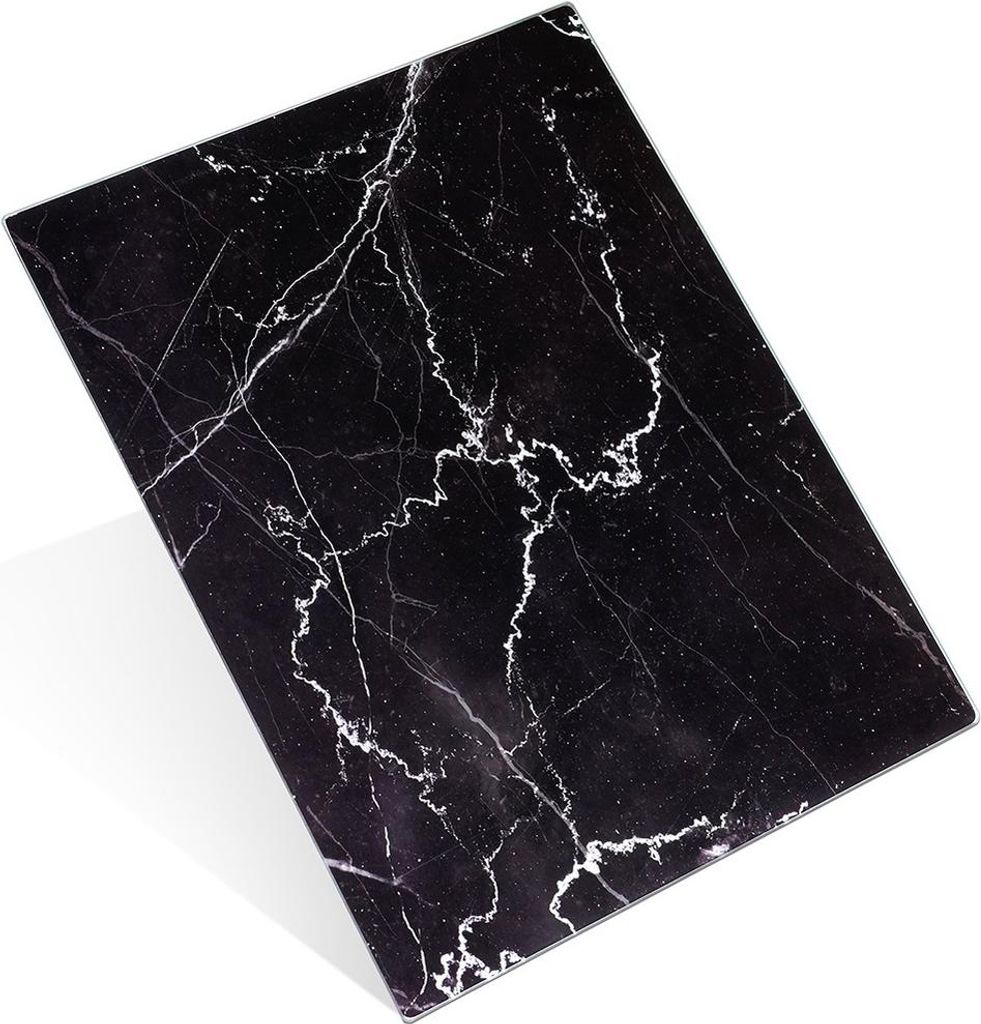 Vilde | Glas Schneidebrett - 40x30 cm - Schwarz - Produktbild 