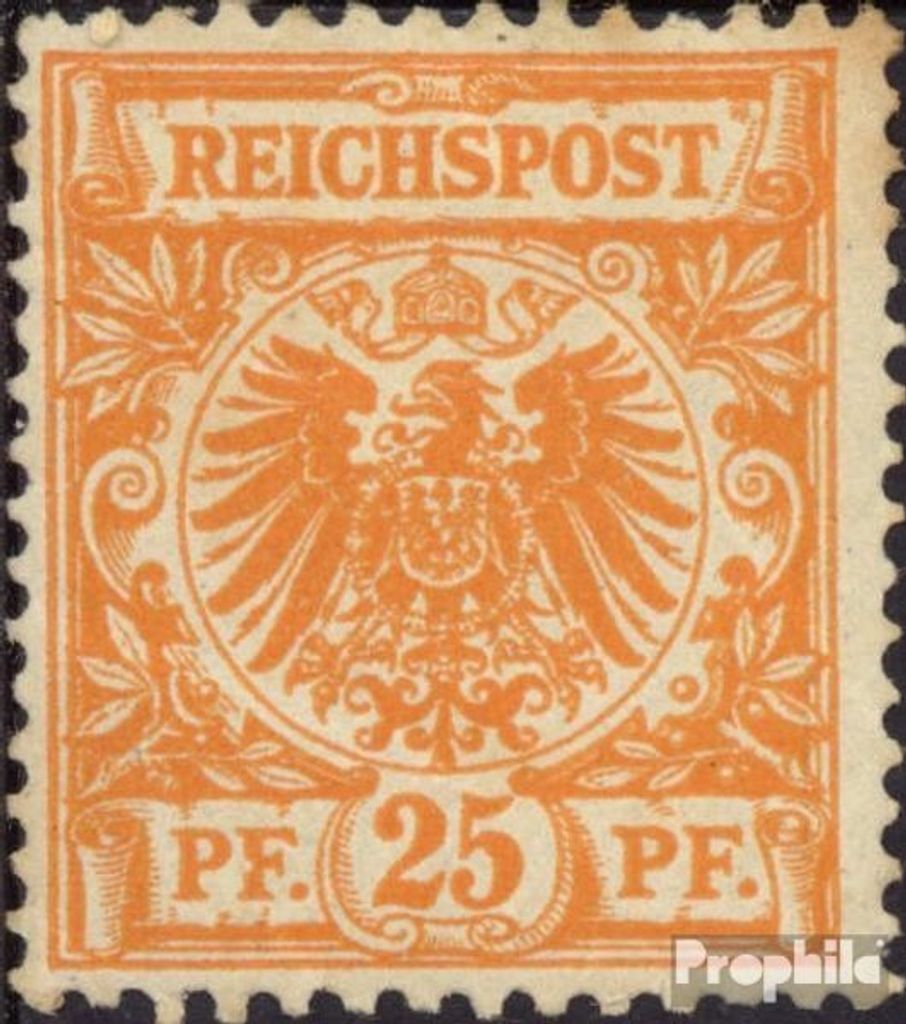 Briefmarken Deutsches Reich 1889 Mi 49 gestempelt Produktbild 