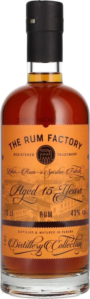 The Rum Factory 15 Years Old Rum 43% Vol. 0,7l