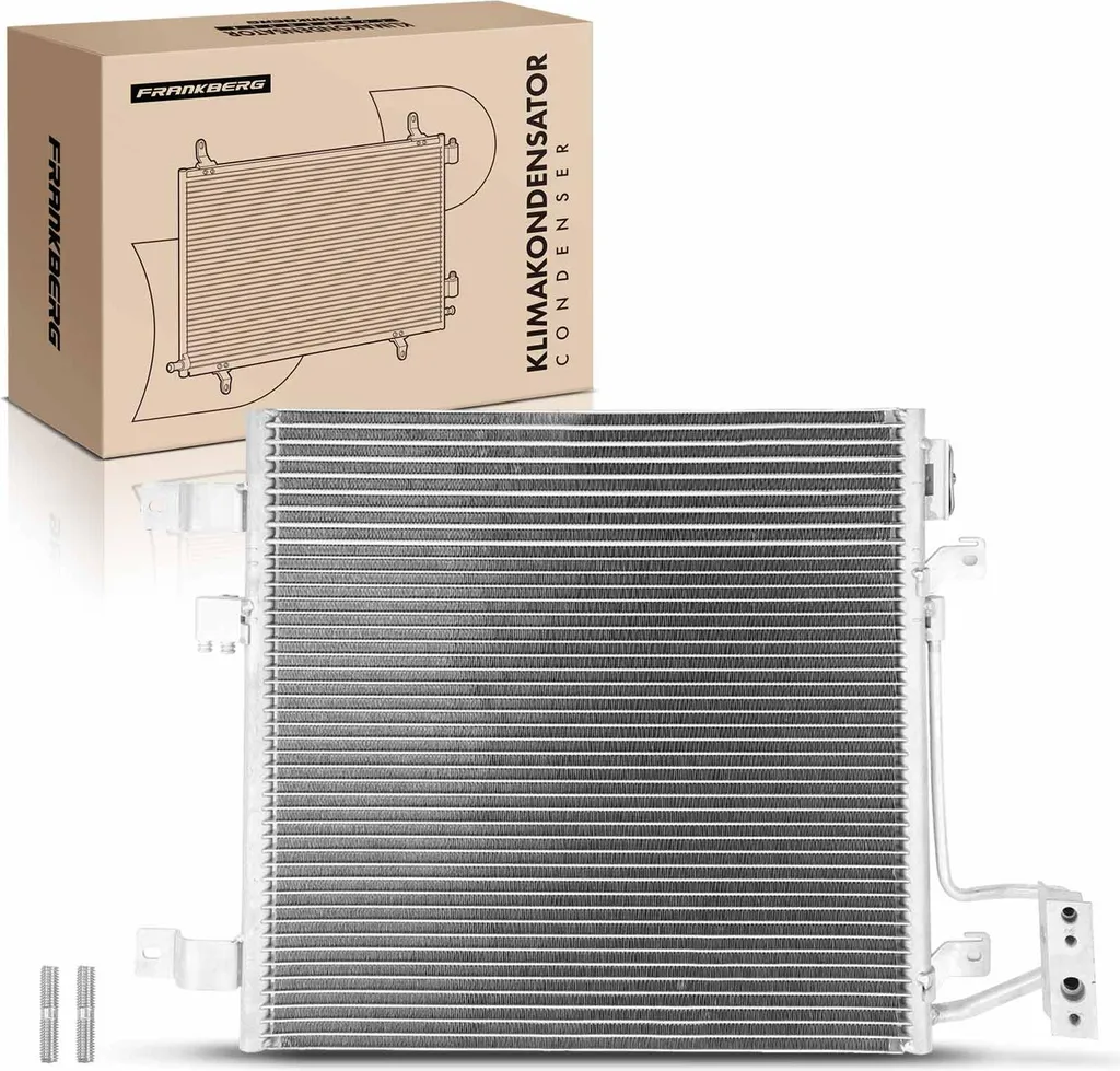 Réparer Clim Jeep Wrangler III JK 3.8L : Condenseur Frankberg 07-17