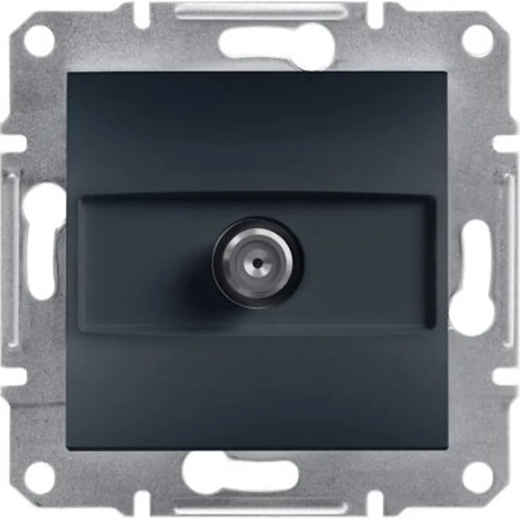 Boîtier SAT sans cadre Asfora Anthracite Schneider EPH3700171 Robuste