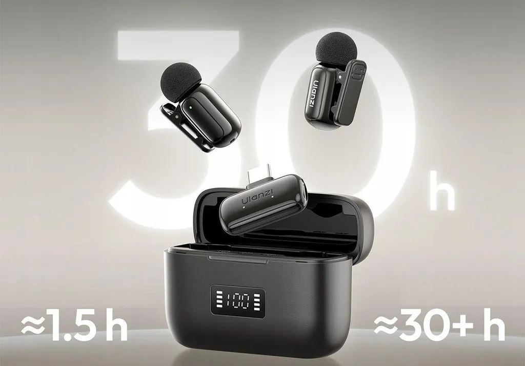 Micro Sans Fil pour Vlogging et Interview Smartphone USB-C Ulanzi A200