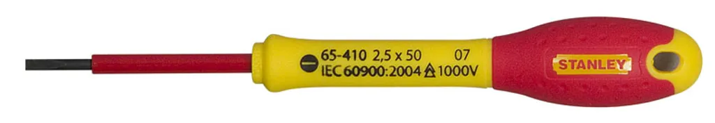Tournevis FatMax Isolé 5,5x100mm Stanley avec manche Soft Grip robuste - 4