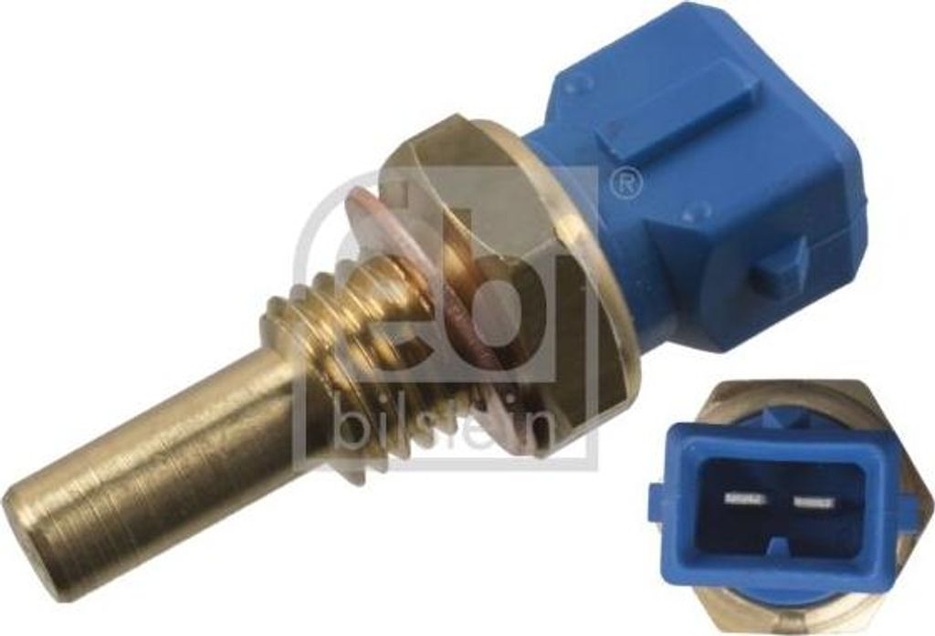 FEBI BILSTEIN 17695 Kühlmitteltemperatursensor OE 13621284397 kompatibel mit 3er E30, 3er E36, 5er E34, Jumpy, ZX, Barchetta, Brava, Bravo, Coupe,...