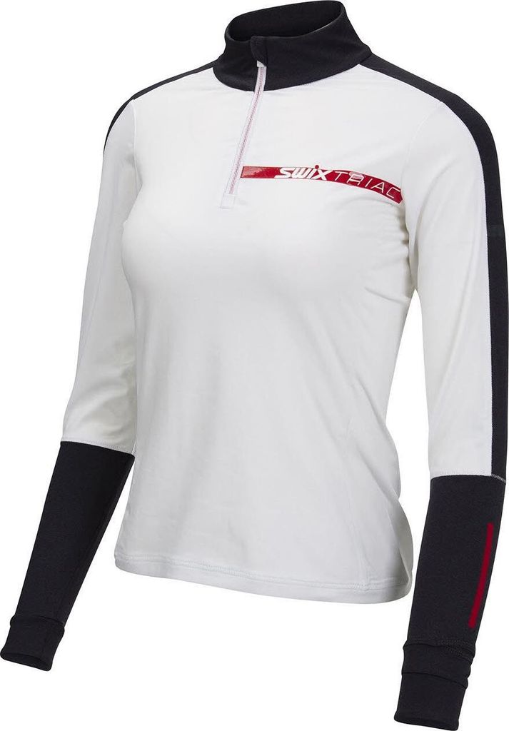 Swix DA Swix Triac NTS Damen Skirolli Langarm atmungsaktiv Komfort Sport Freizeit weiß NEU XL