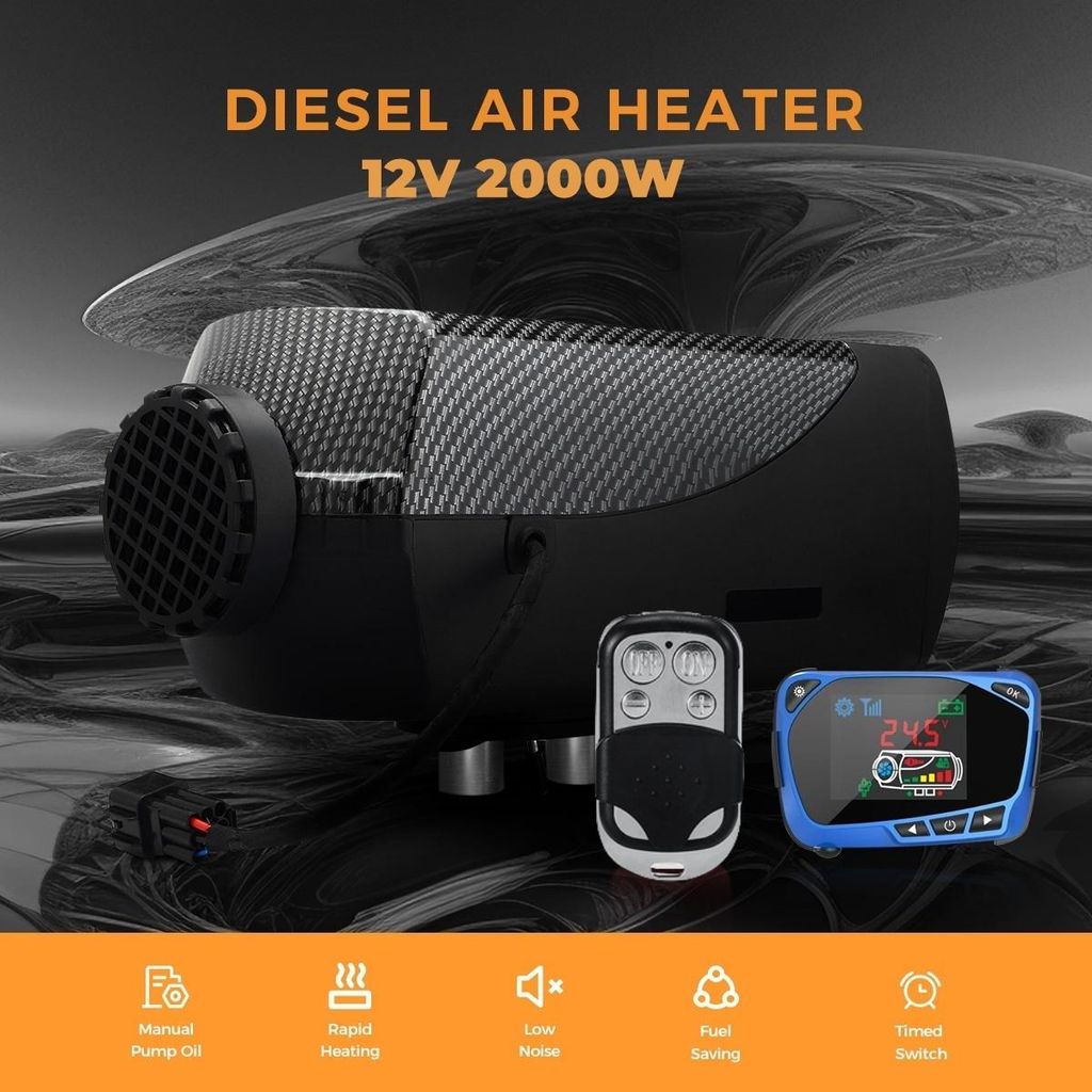 Sunster 2KW Dieselheizung 12V - Standheizung Für Auto & Wohnmobil