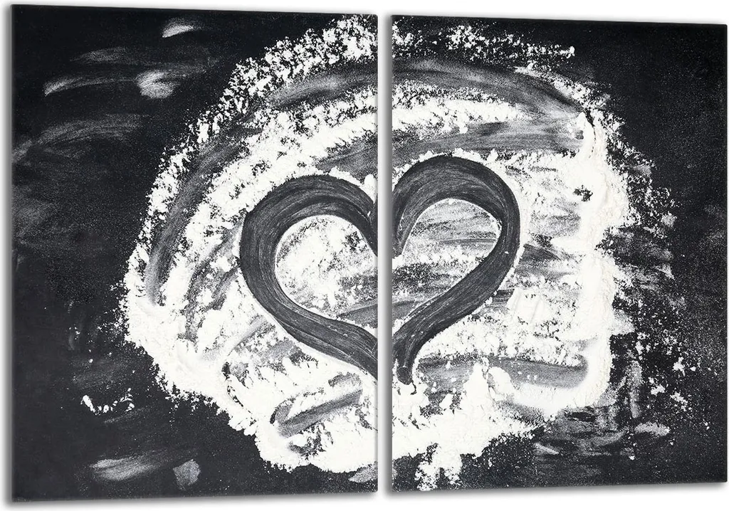 Set 2 Copri Piano Cottura 40x52 cm Vetro Temperato Cucina del Cuore