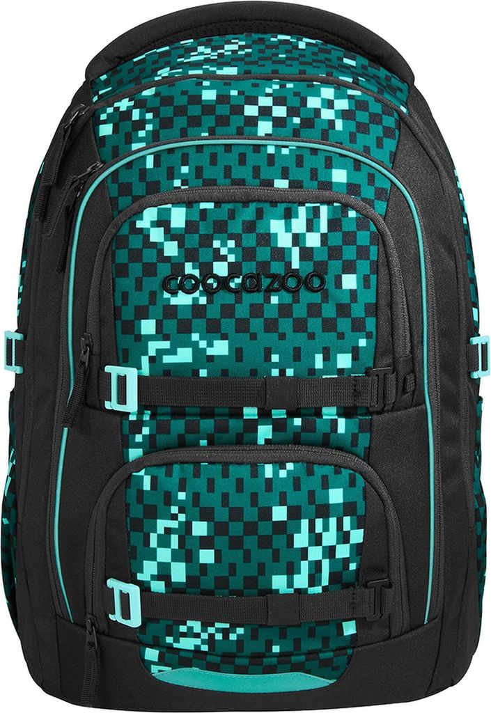 coocazoo zaino della scuola Porter Backpack Pixel Blox nero Immagine del prodotto 