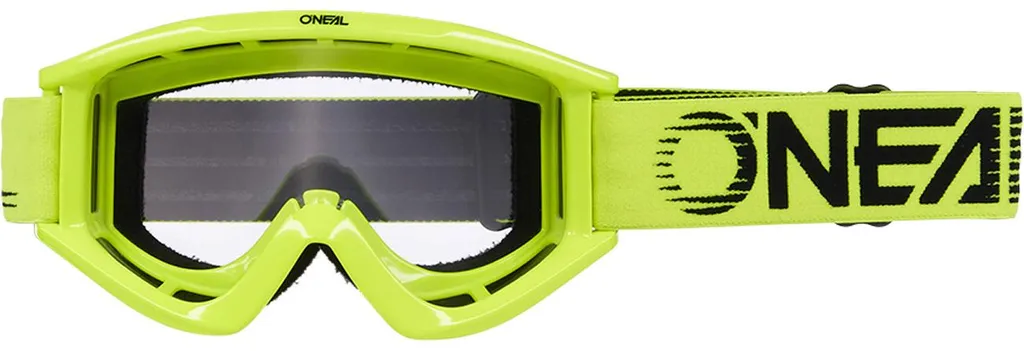Lunettes O'Neal B-Zero avec Écran Anti-Buée et Cadre Flexible Jaune