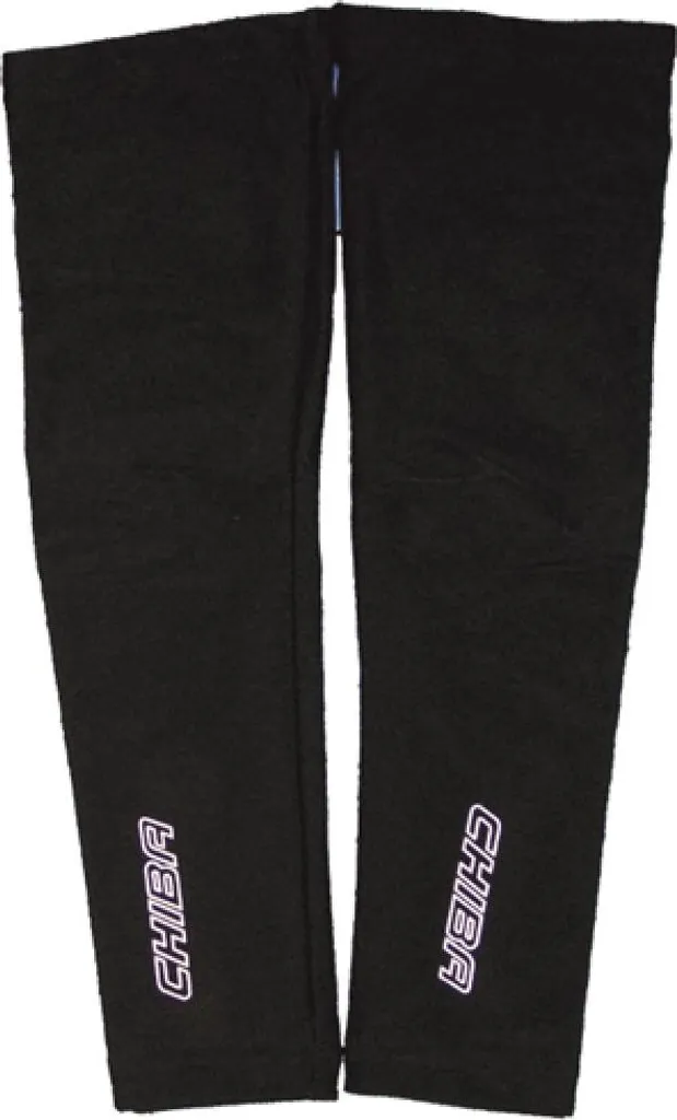 CHIBA Ärmling Summer Manchettes Cyclisme Respirantes Noires Taille M
