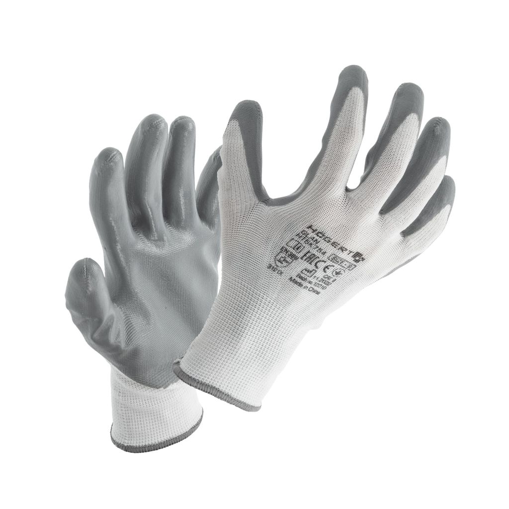 Högert Technik GLAN Nitrilbeschichtete Schutzhandschuhe, Produktbild 