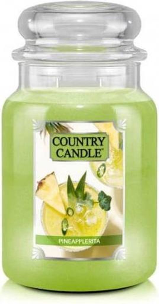 Country Candle Pineapplerita Großes Glas Duftkerze 680 g