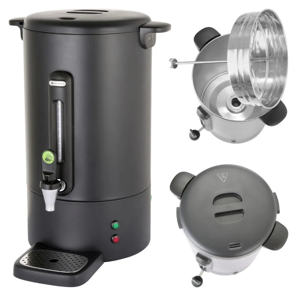 Machine à Café pour Buffet et Réception 14L HENDI - Percolateur Noir - 10