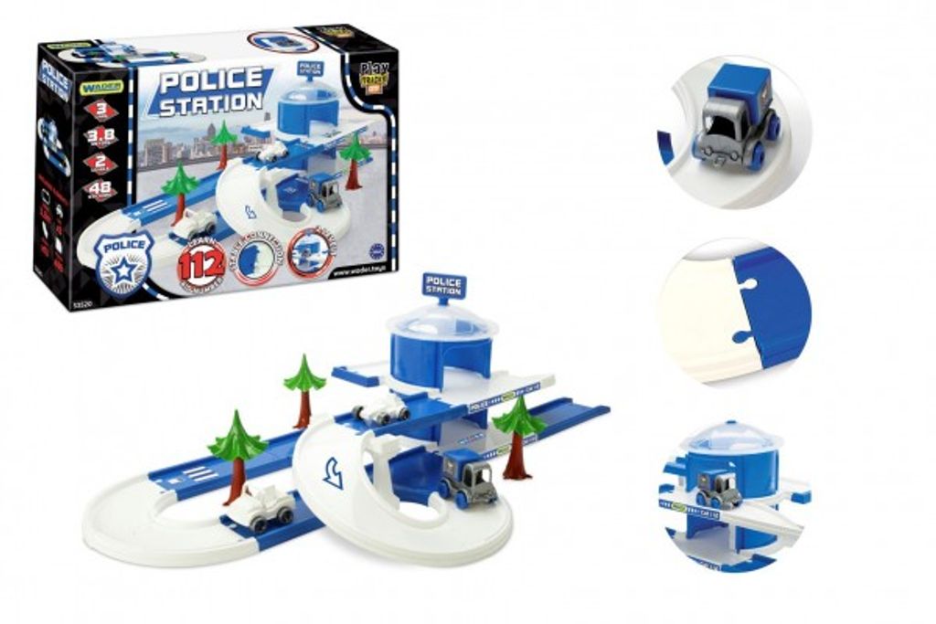 Play Tracks City-Polizeistation Spielset 3,8 m Produktbild 