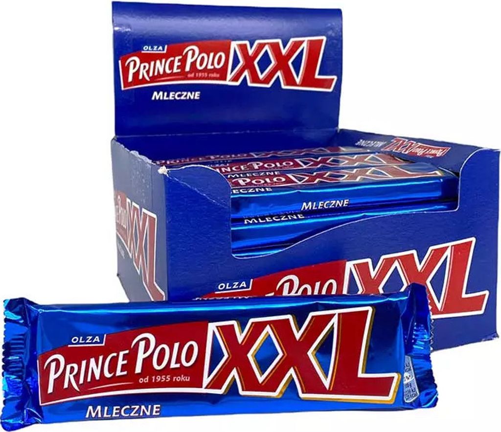 Schokoriegel Prince Polo XXL Milchschokoladen-Geschmack (28x 50g)