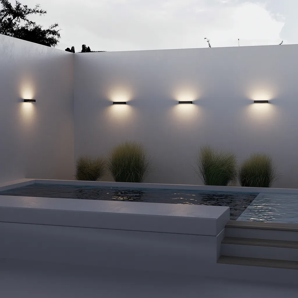 Applique extérieure étanche IP54 Lot Graphit LED 3000K gris graphite - 2