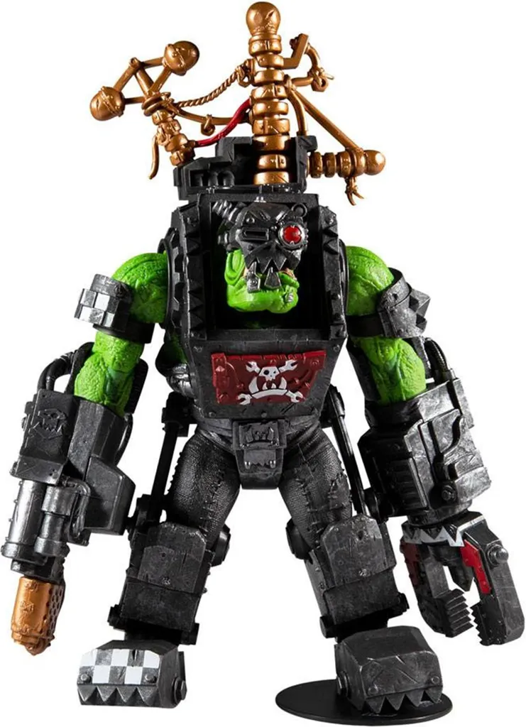Figurine Warhammer 40k Ork Big Mek 30 cm - Déco Gaming et Collection