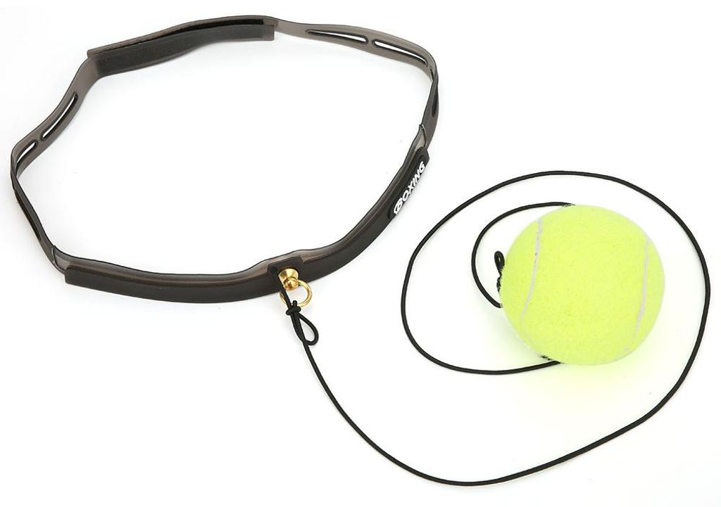 3er-Pack Silikagel-Boxball „Fight Ball“ – Reflex-Box-React-Training – Boxer-Schnellschlag mit Stirnband