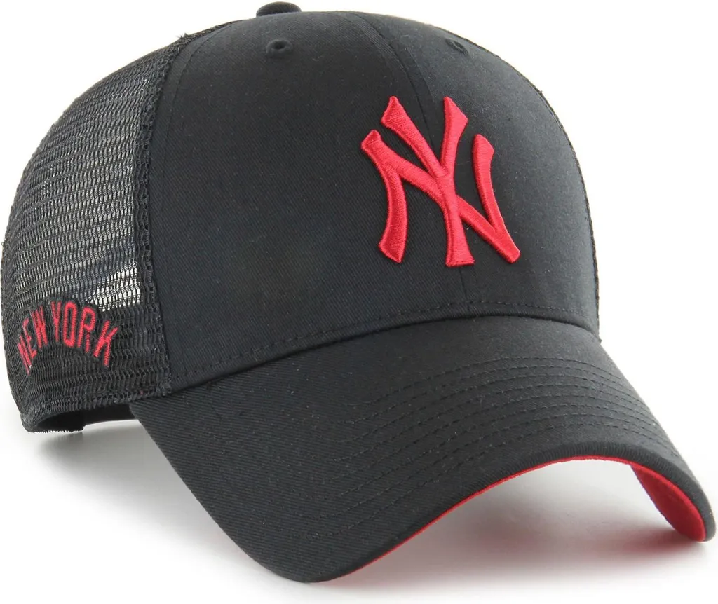 Casquette Trucker New York Yankees '47 Brand Noire avec Filet Respirant
