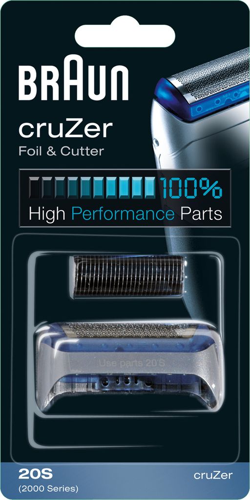 20S / cruZer Ersatzscherteil Kombipack Produktbild