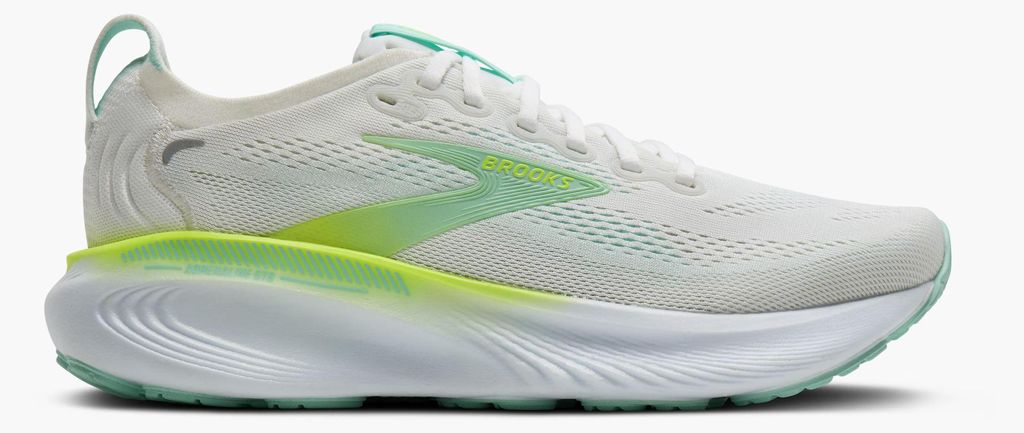 Brooks Adrenaline GTS 25 - Herren Laufschuh - Oyster/Green Produktbild 