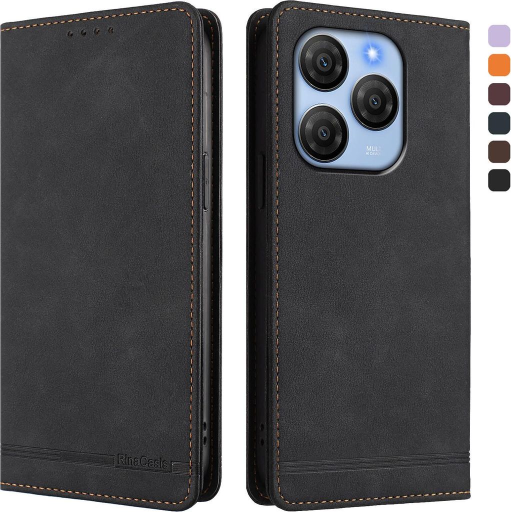 Pouzdro pro Blackview Shark 9, retroPolyuretankožené flip Obrázek produktu 