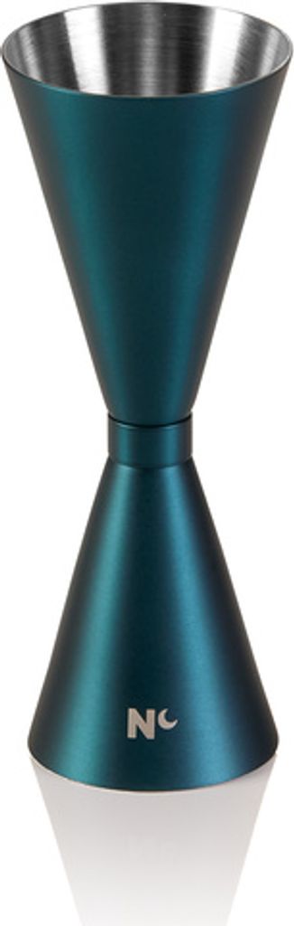 Slim Jigger Nocturn, 3/4,5 cl, Ø 4,5 cm, Höhe 12 cm, blau matt - HLC, Chromnickelstahl 18/10