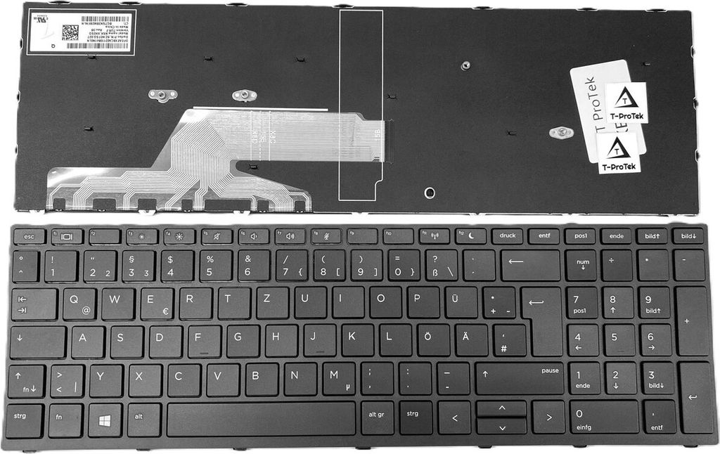 DEUTSCHE - Tastatur kompatibel für HP ProBook 450 G5 Serie