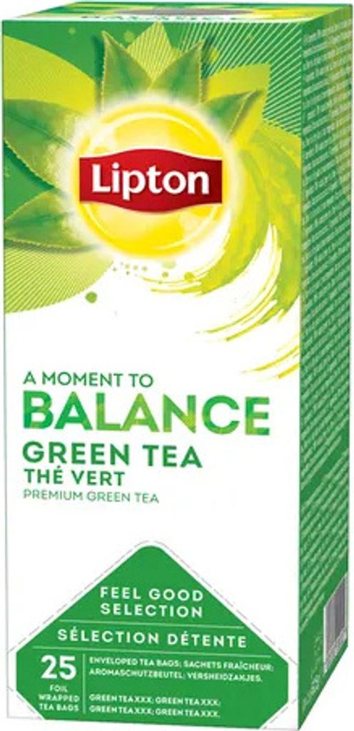 Lipton - Té Lipton Balance, té verde, 25 bolsitas de 1.5 Imagen del producto 