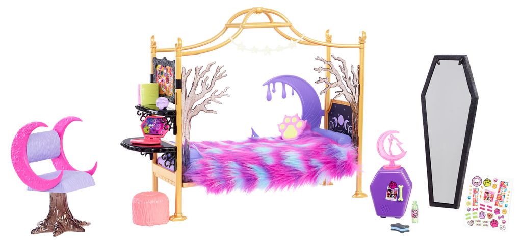 Monster High Clawdeen Wolfs Schlafzimmer Produktbild 