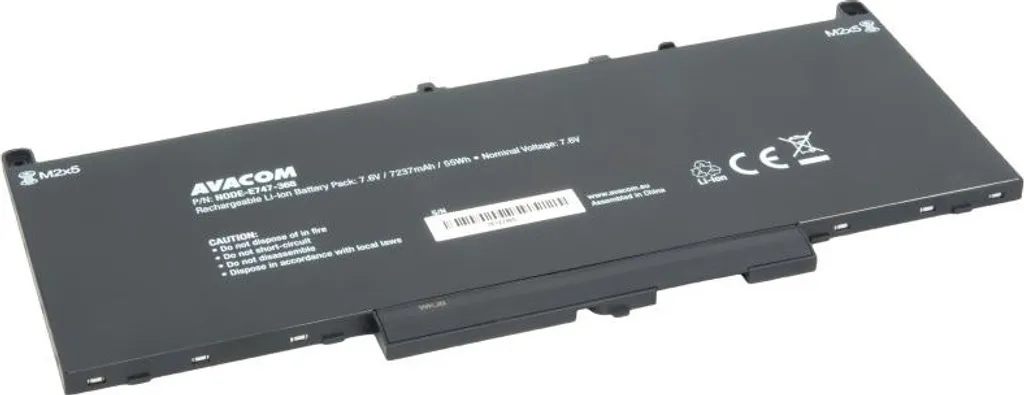Batterie Ordinateur Portable Dell Latitude E7470 E7270 7.6V 7237mAh Noir