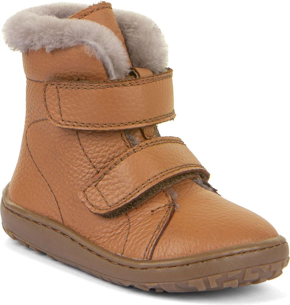 Froddo Barefoot Furry Boot Cognac Größe EU 29