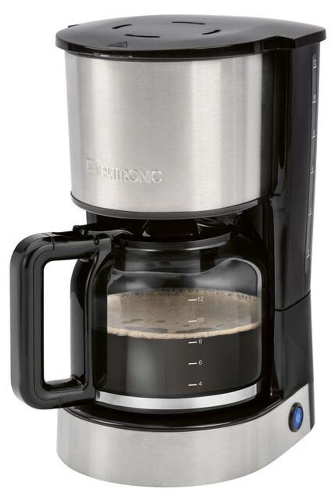 Clatronic Kaffeeautomat KA 3808 schwarz/edelstahl Produktbild 