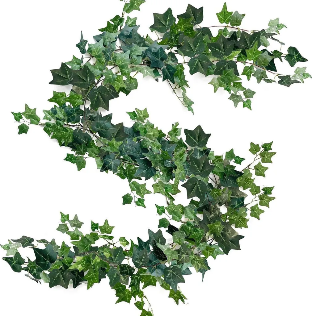 Plante Artificielle Tombante : Set de 3 Lierres de 2m pour Balcon
