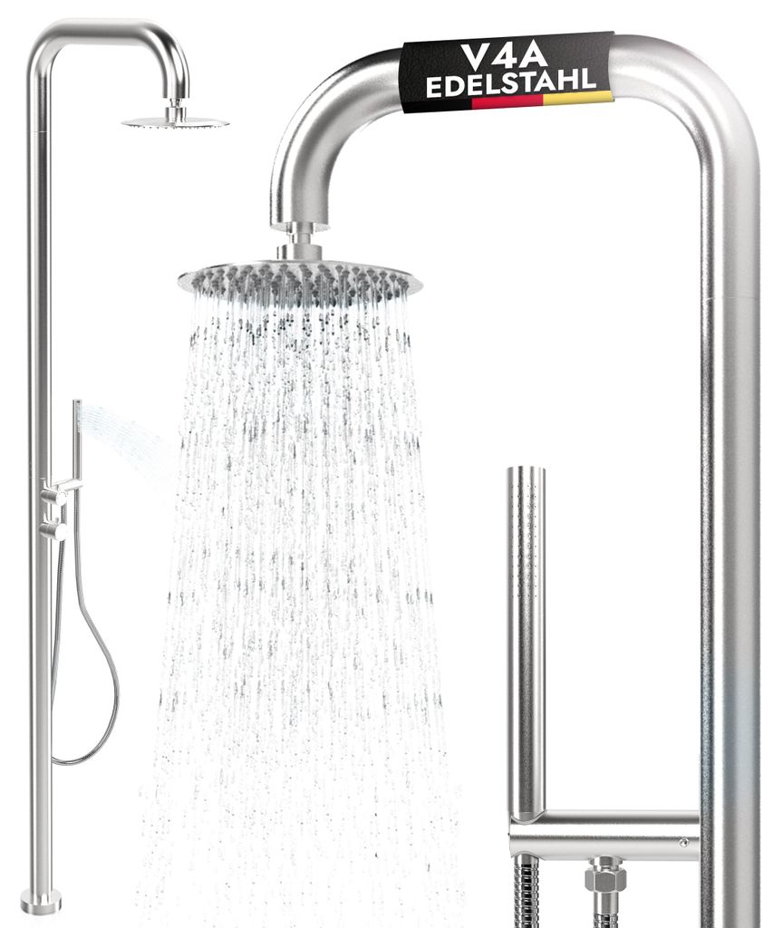 Douche extérieure 316  V4A acier inoxydable Douche de Image du produit 