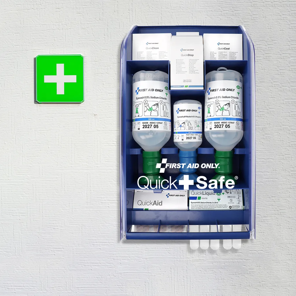 Kit secours DIN EN 15154-4 : solution d'urgence contre les projections - 2