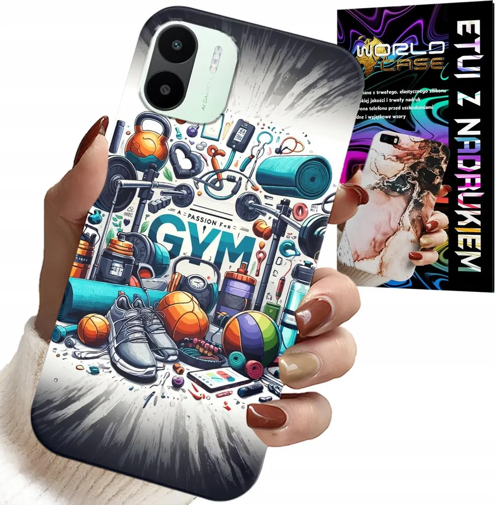 Custodia Xiaomi Redmi A2 per Palestra e Outdoor + Screen Protector