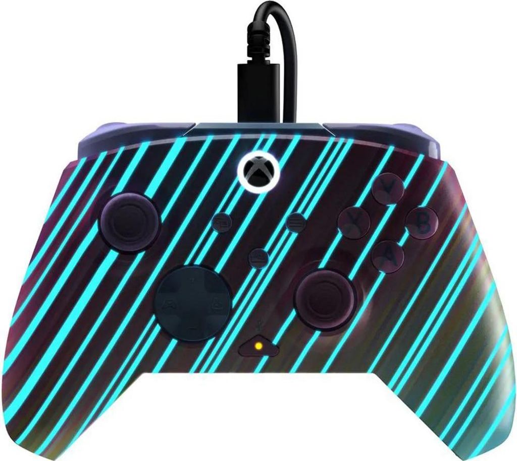 Turtle Beach Rematch Advanced Baumwolle Candy Wired Gaming Controller für Xbox und PC – Leuchteffekt, zuweisbare Tasten, 2.5m Kabel, Offiziell L...