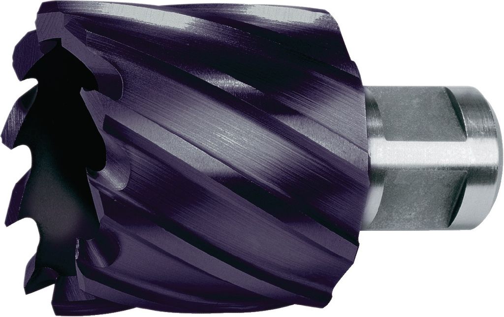 Ruko Kernbohrer Durchmesser 12mm HSS-TiAlN Länge 30mm Weldon - 108212F