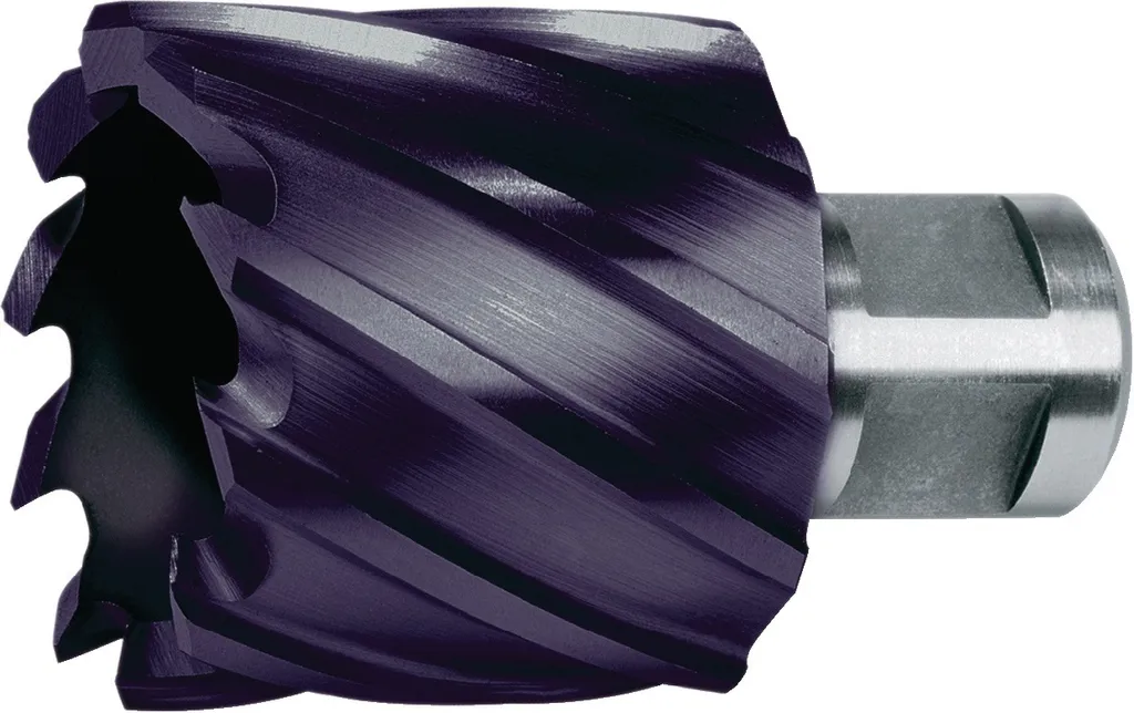 Carotatrice Ruko 32mm HSS-TiAlN Weldon 108232F - Fresa Professionale