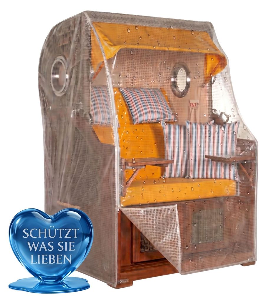 Strandkorb Schutzhaube PVC - Größe L Produktbild 