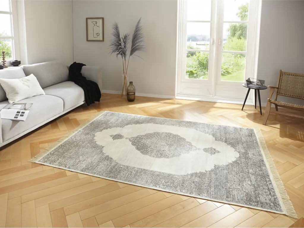 Tapis Nouristan Aminah Hamun Beige 140x200 cm - Style Oriental Chic