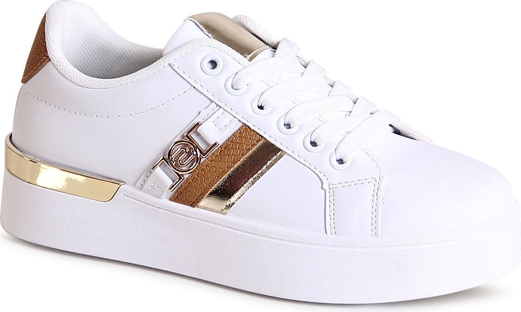 topschuhe24 2747 Damen Sneaker Skater Turnschuhe , Farbe:Braun, Größe:36 EU