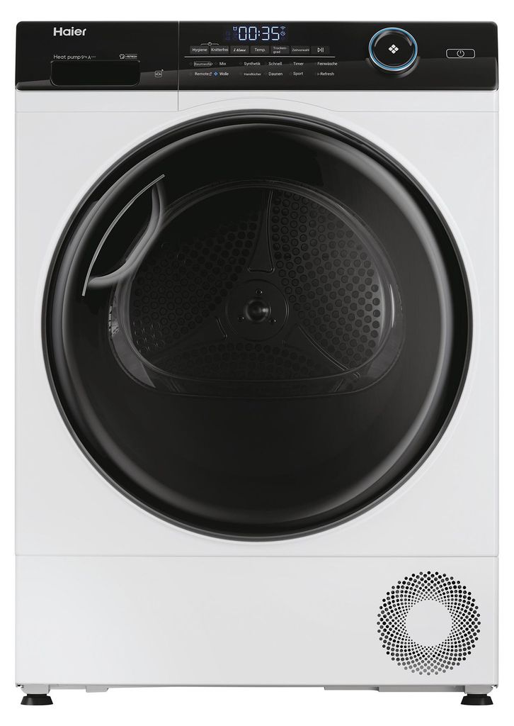 Haier HD91-A3959E Wärmepumpentrockner 9kg i-Refresh Smart Produktbild 