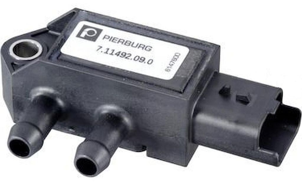 PIERBURG 7.11492.09.0 Abgasdruck Differenzdrucksensor für RENAULT Captur (J5, H5) Kadjar (HA, HL) Clio V Schrägheck (BF) Megane IV Grandtour (K9A...