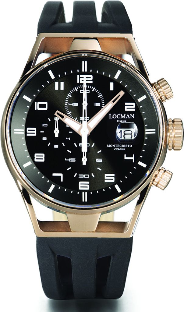 Locman - 0542R01S-RRBKWHSK - Armbanduhr - Herren - Quarz - Montecristo