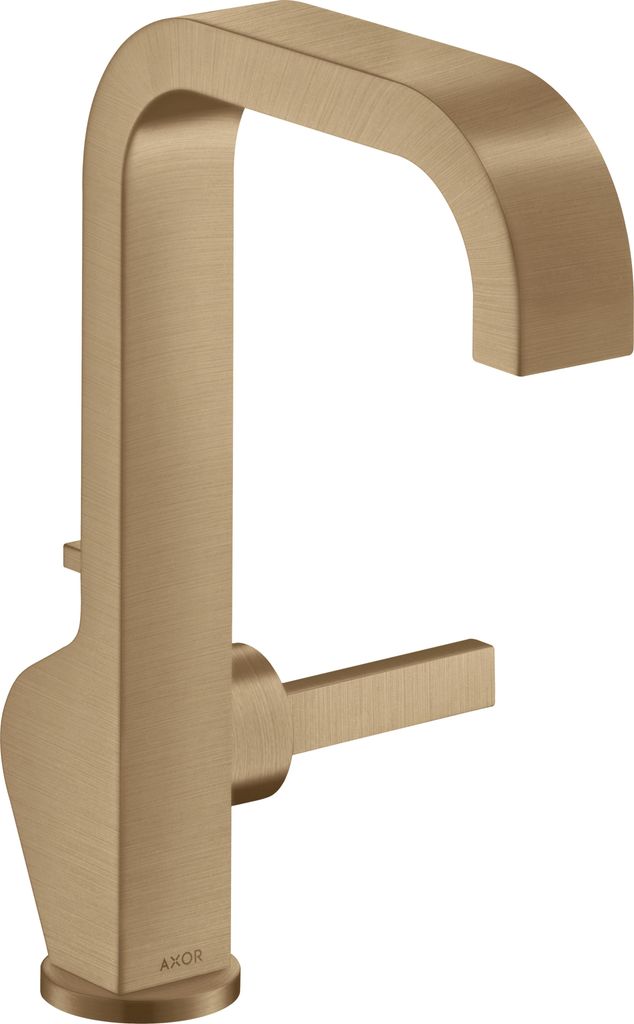 hansgrohe AXOR Citterio Einhebel-Waschtischmischer 190, Zugstangen-Ablaufgarnitur, Ausladung 160mm, 39034140