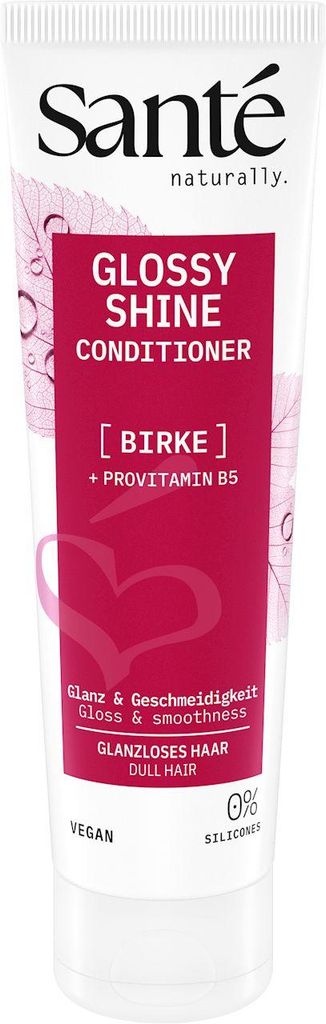 ODŻYWKA NABŁYSZCZAJĄCA DO WŁOSÓW MATOWYCH BRZOZA I PROWITAMINA B5 150 ml - SANTE