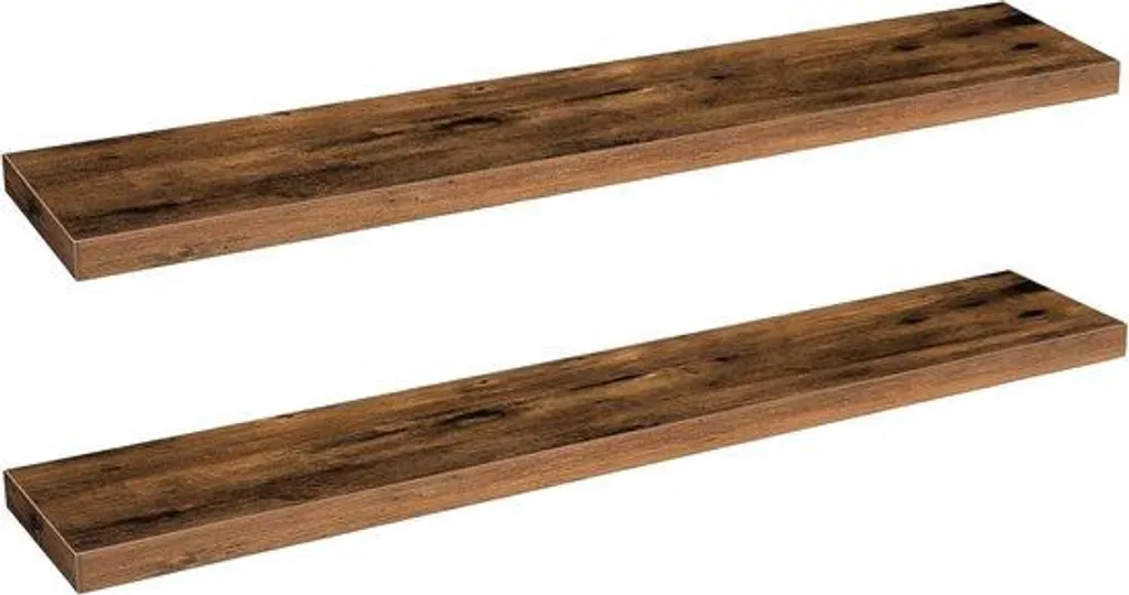 Tablette murale de rangement 120 cm polyvalente cuisine et toilettes