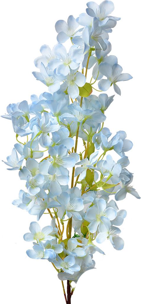 Clayre & Eef Kunstblume 100 cm Blau Kunststoff